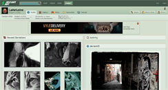 Desktop Screenshot of lamelusine.deviantart.com
