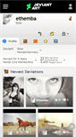 Mobile Screenshot of ethemba.deviantart.com