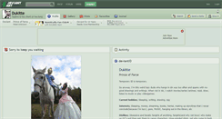 Desktop Screenshot of dukitte.deviantart.com