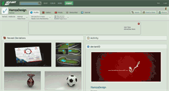 Desktop Screenshot of hamzadesign.deviantart.com