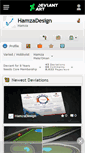 Mobile Screenshot of hamzadesign.deviantart.com