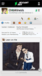 Mobile Screenshot of chibikinesis.deviantart.com