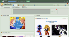 Desktop Screenshot of dragonlucky86.deviantart.com