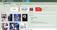 Desktop Screenshot of analiarachelroth.deviantart.com