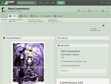 Tablet Screenshot of pairo-commissions.deviantart.com