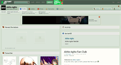 Desktop Screenshot of akito-agito.deviantart.com