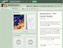 Tablet Screenshot of narusasulovers.deviantart.com