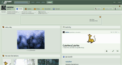 Desktop Screenshot of nataloe.deviantart.com
