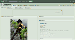 Desktop Screenshot of phoenix-san.deviantart.com