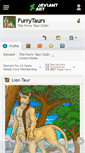Mobile Screenshot of furrytaurs.deviantart.com