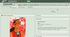 Desktop Screenshot of emerald-scarab.deviantart.com