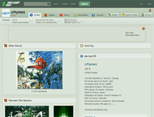 Tablet Screenshot of crhymez.deviantart.com