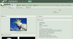 Desktop Screenshot of identify-me.deviantart.com