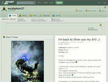 Tablet Screenshot of eucalyptus427.deviantart.com