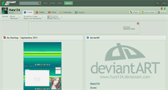 Desktop Screenshot of hura134.deviantart.com