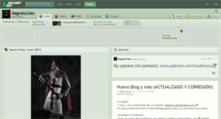 Desktop Screenshot of magneto24es.deviantart.com