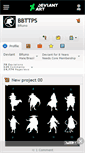 Mobile Screenshot of bbttps.deviantart.com