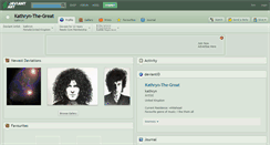 Desktop Screenshot of kathryn-the-great.deviantart.com
