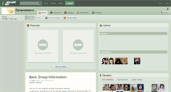 Desktop Screenshot of cavewomen.deviantart.com