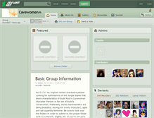 Tablet Screenshot of cavewomen.deviantart.com