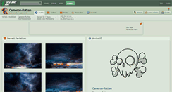 Desktop Screenshot of cameron-rutten.deviantart.com