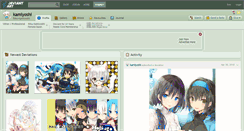 Desktop Screenshot of kamiyoshi.deviantart.com