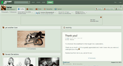 Desktop Screenshot of karae.deviantart.com