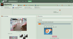 Desktop Screenshot of kittychen226.deviantart.com
