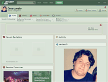 Tablet Screenshot of gmarconato.deviantart.com
