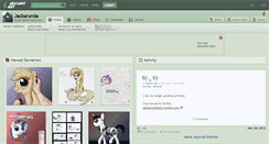 Desktop Screenshot of jackarunda.deviantart.com