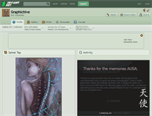 Tablet Screenshot of graphichive.deviantart.com