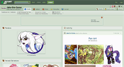 Desktop Screenshot of jake-the-goose.deviantart.com