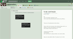 Desktop Screenshot of orgdestruction.deviantart.com