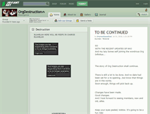 Tablet Screenshot of orgdestruction.deviantart.com