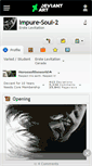 Mobile Screenshot of impure-soul-2.deviantart.com