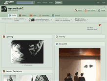 Tablet Screenshot of impure-soul-2.deviantart.com
