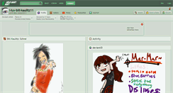 Desktop Screenshot of i-luv-bill-kaulitz11.deviantart.com
