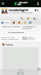 Mobile Screenshot of canadianeggroll.deviantart.com