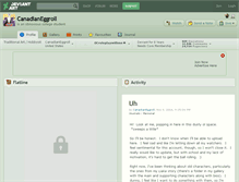 Tablet Screenshot of canadianeggroll.deviantart.com