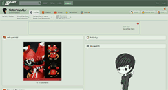 Desktop Screenshot of notoriousalv.deviantart.com