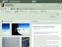 Tablet Screenshot of houseofgimp.deviantart.com