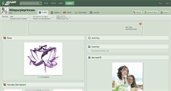 Desktop Screenshot of littlepurpleprincess.deviantart.com