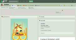 Desktop Screenshot of ioreklee.deviantart.com