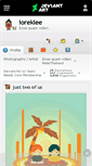Mobile Screenshot of ioreklee.deviantart.com