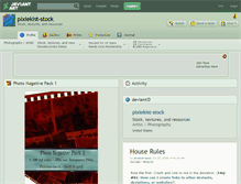 Tablet Screenshot of pixiekist-stock.deviantart.com