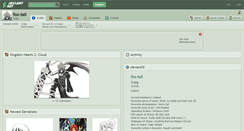 Desktop Screenshot of fox-tail.deviantart.com