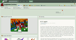 Desktop Screenshot of deathblade-zerohour.deviantart.com