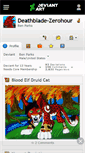 Mobile Screenshot of deathblade-zerohour.deviantart.com