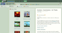 Desktop Screenshot of dragonspirit-club.deviantart.com