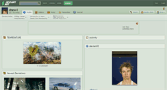 Desktop Screenshot of chew-i.deviantart.com
